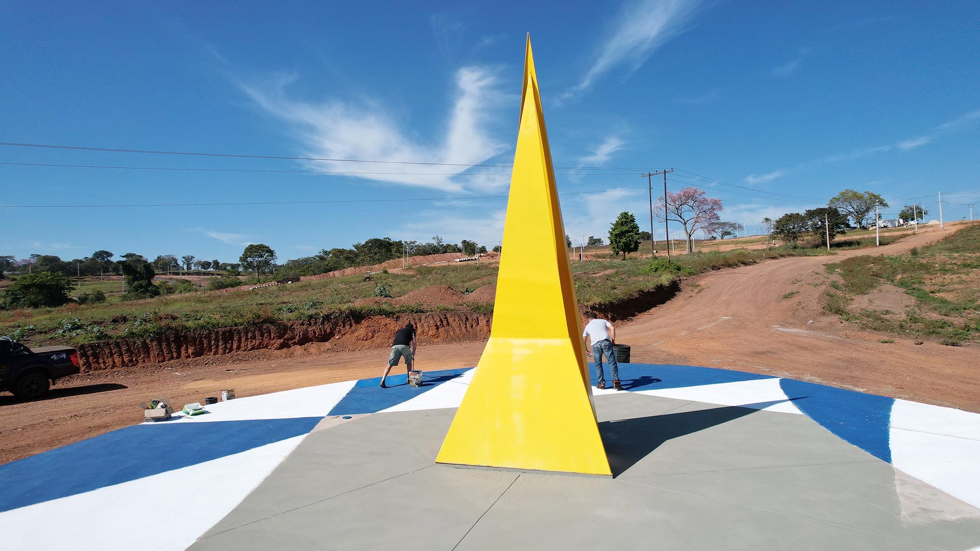 Aparecida de Goiânia ganha monumento artístico